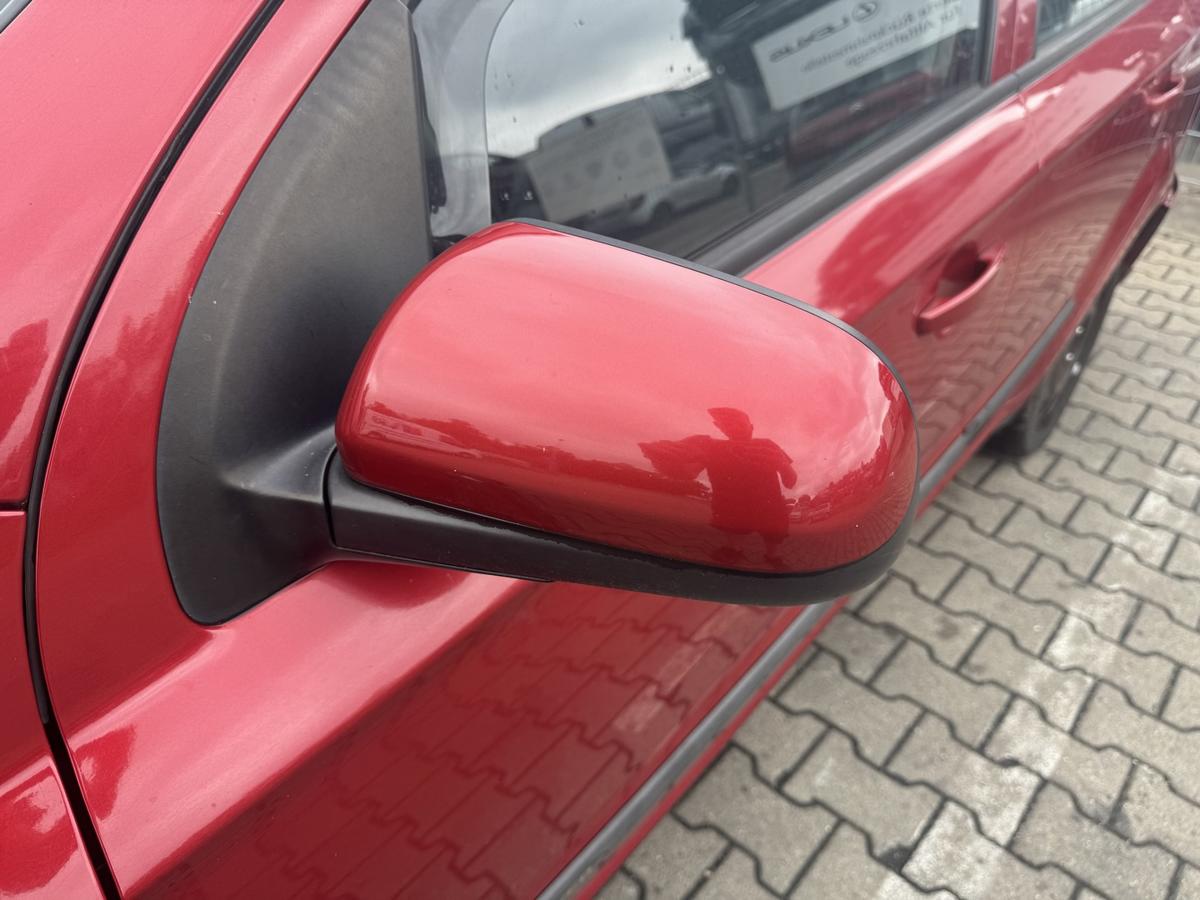 Chevrolet Aveo LT original Au&szlig;enspiegel links 06U Flame Red Metallic elektrisch verstellbar und heizbar Bj.2007